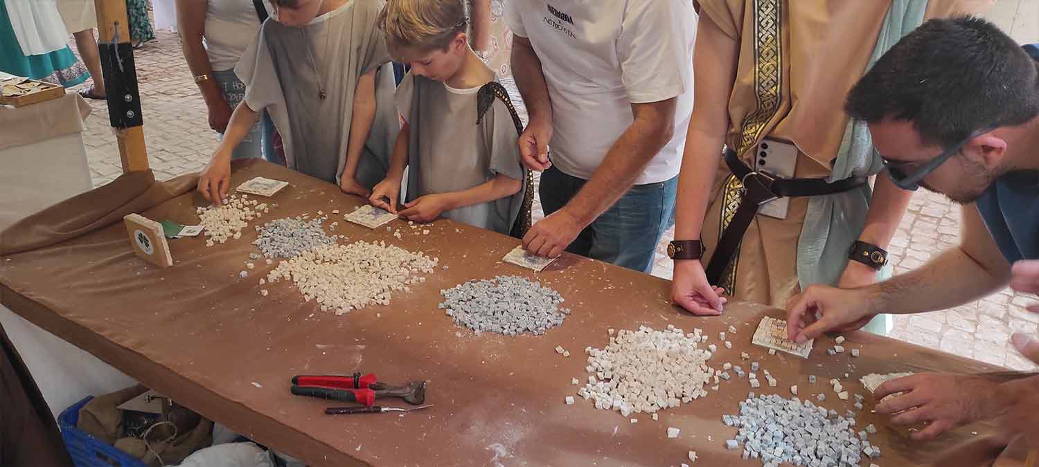 Cursos y restauración de mosaicos