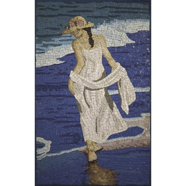 Mosaico “Dama a Orillas del Mar”
